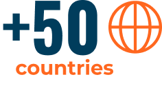 50+ countries